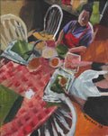 Cuantos Van Hacer? 8x10 Acrylic Original
