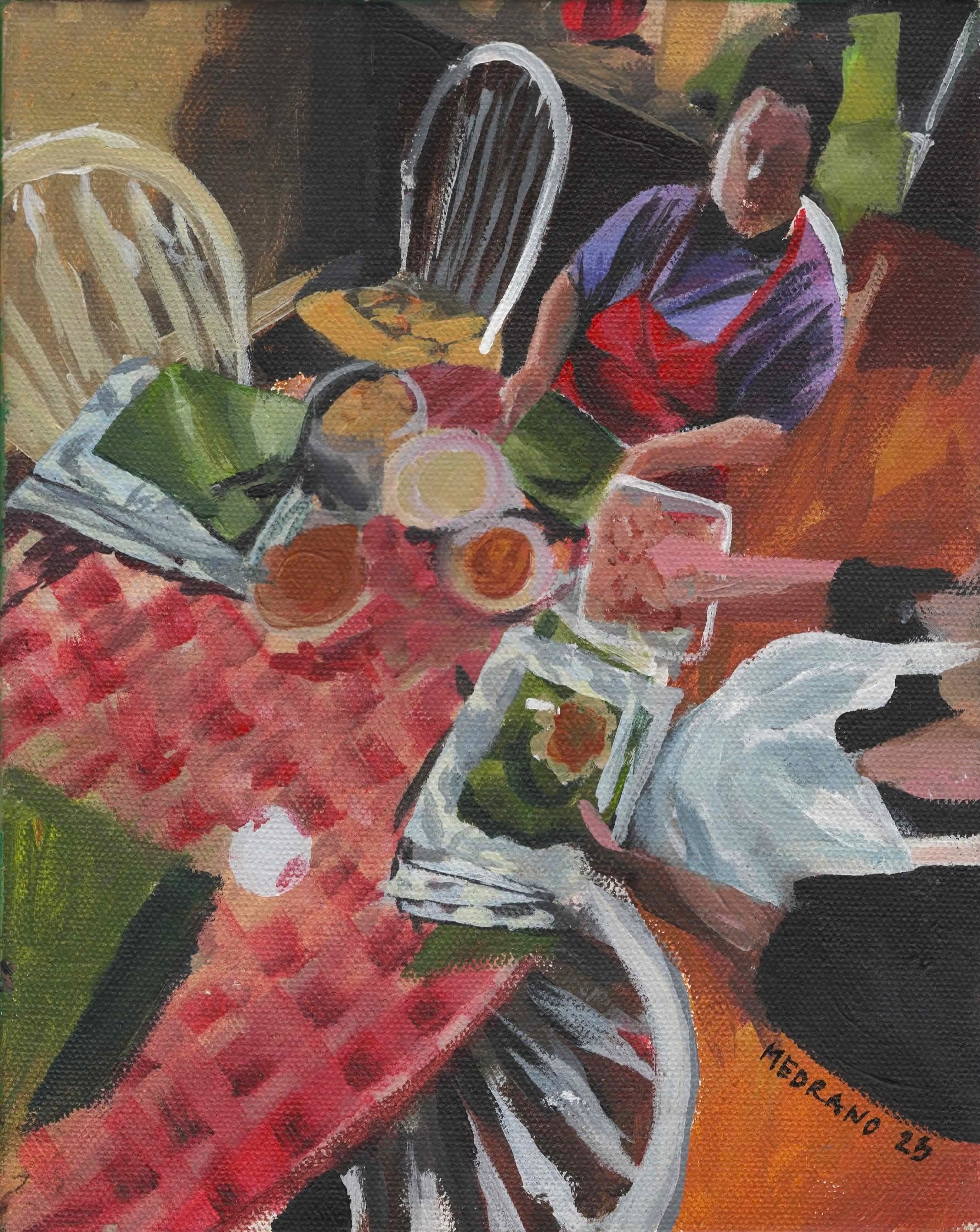 Cuantos Van Hacer? 8x10 Acrylic Original