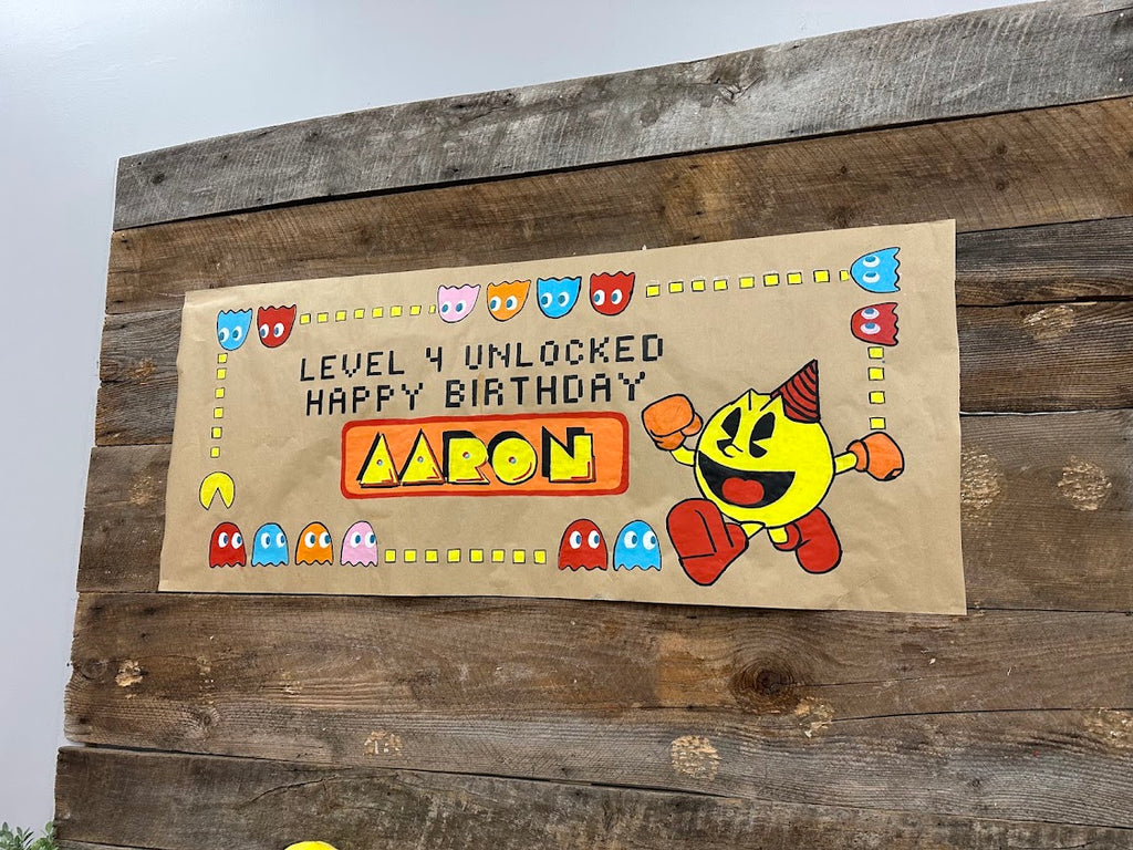 Celebration Banners on Craft Paper 3x5 feet