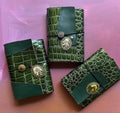 Green Traveler Journals 5x3.5 folded
