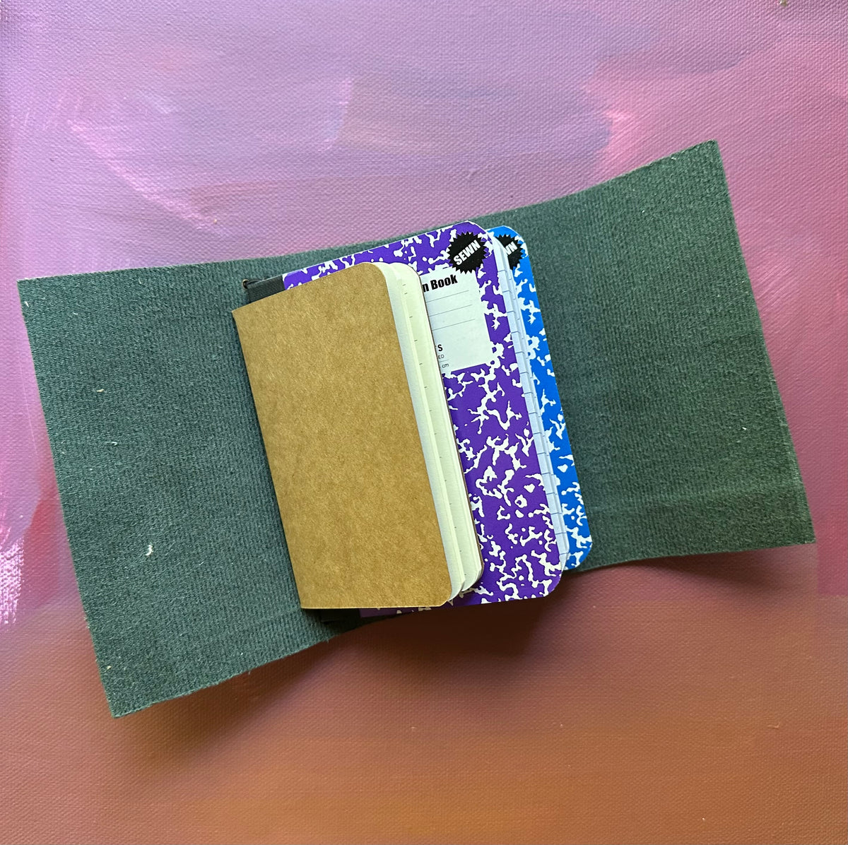 Mini Traveler Journals 5x3.5 folded.