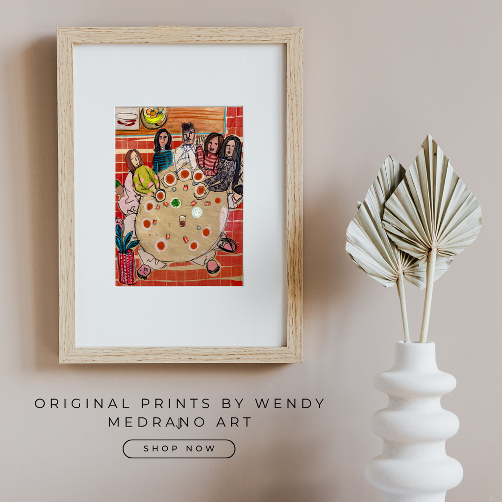 Que Vamos a Comer? 8x10 Print