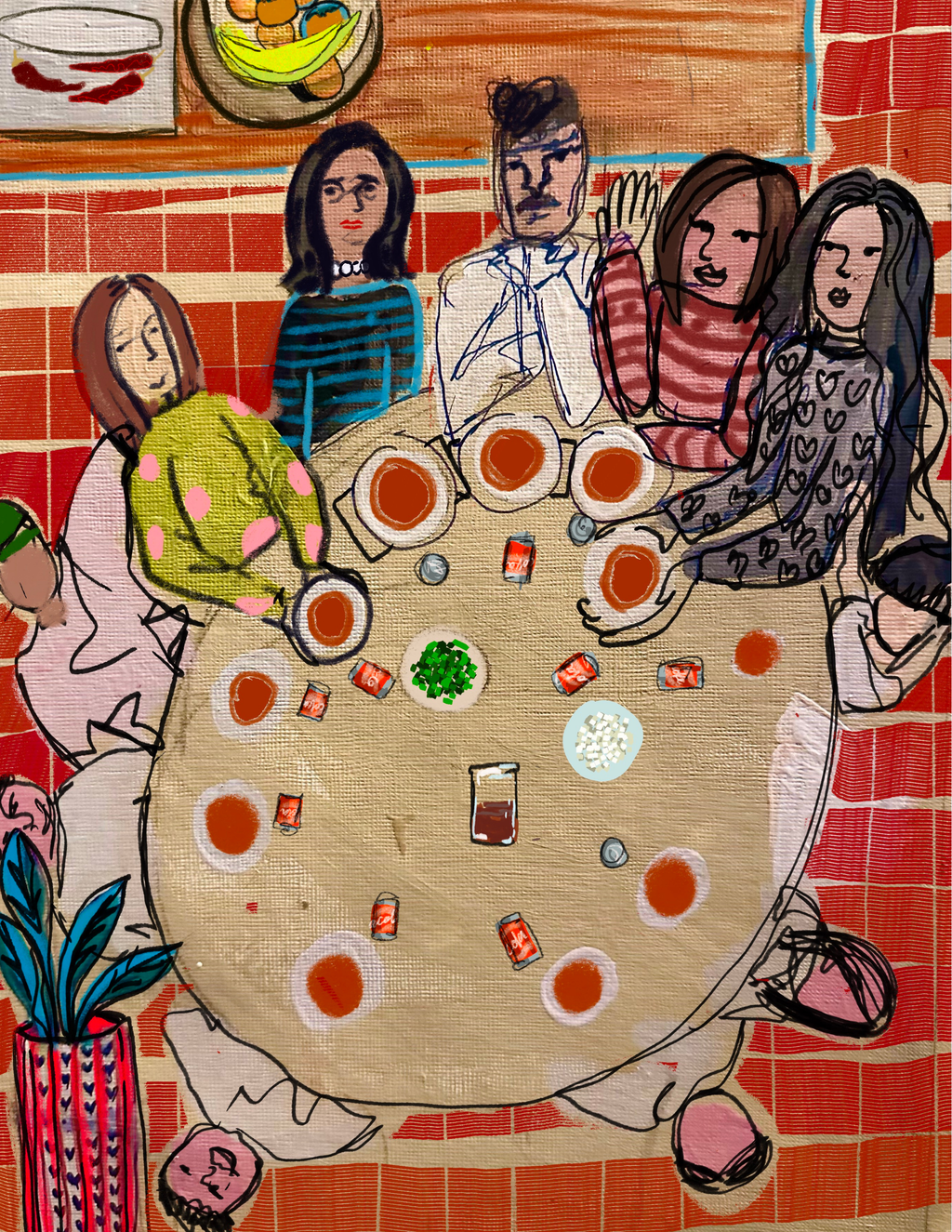 Que Vamos a Comer? 8x10 Print